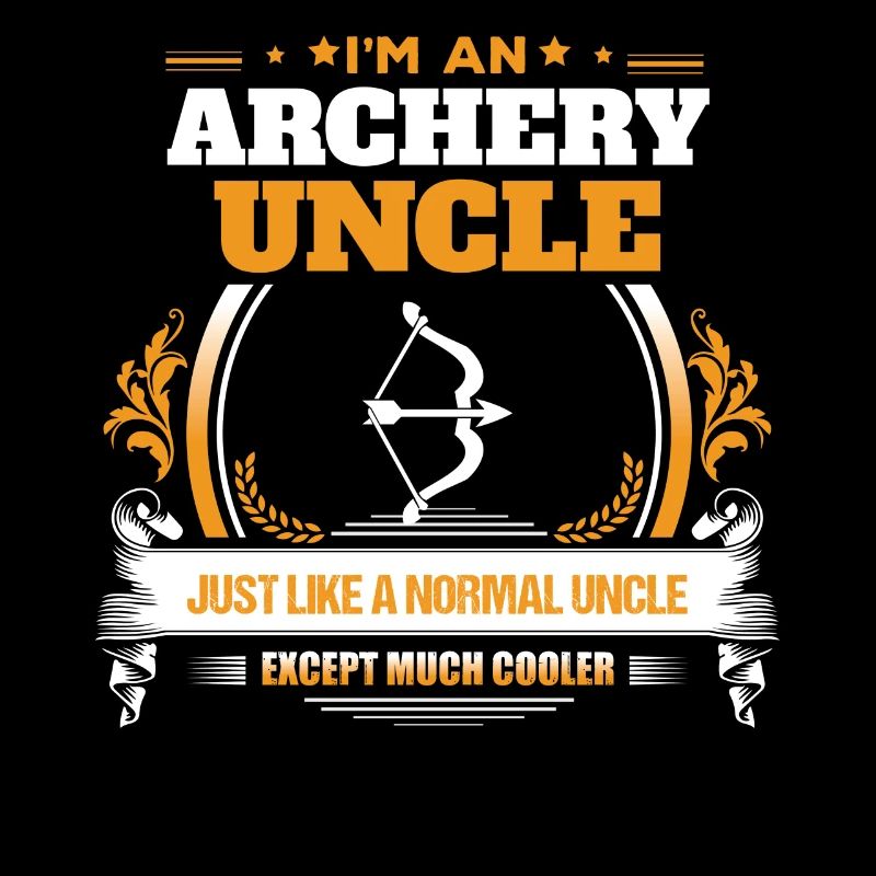 Bogenschießen Onkel Shirt Geschenkidee