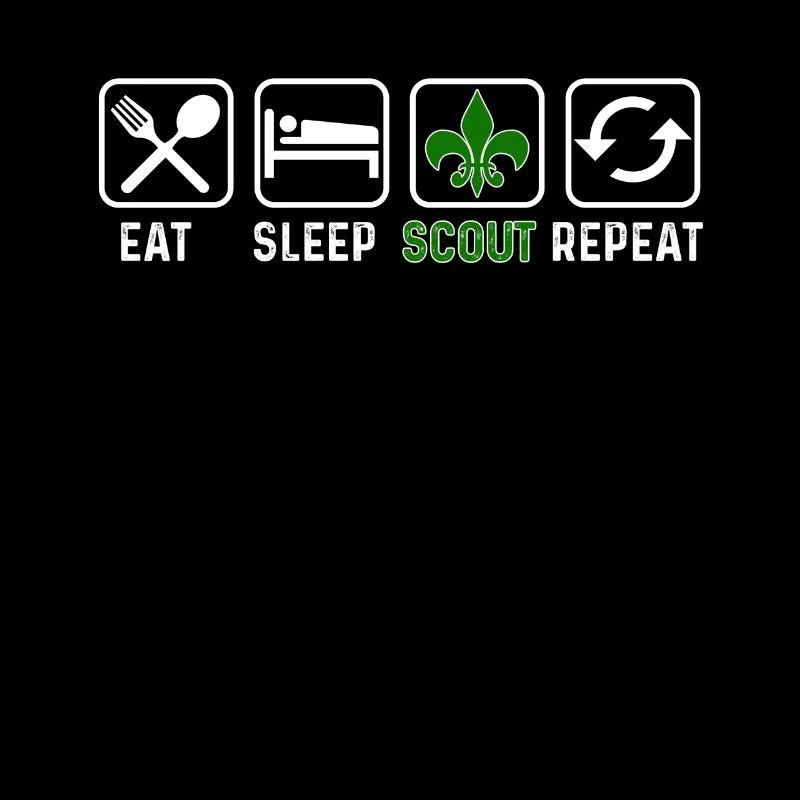 Eat Sleep Scout Repeat