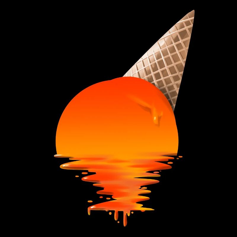 Crème glacée Sunset