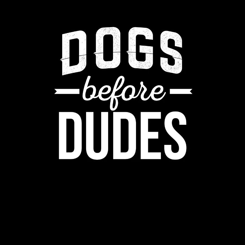 Drôle de chien Chiens Design avant de dudes
