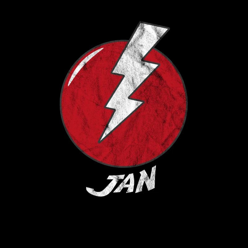 Blitz Namenshirt Superhero Superheld Jan