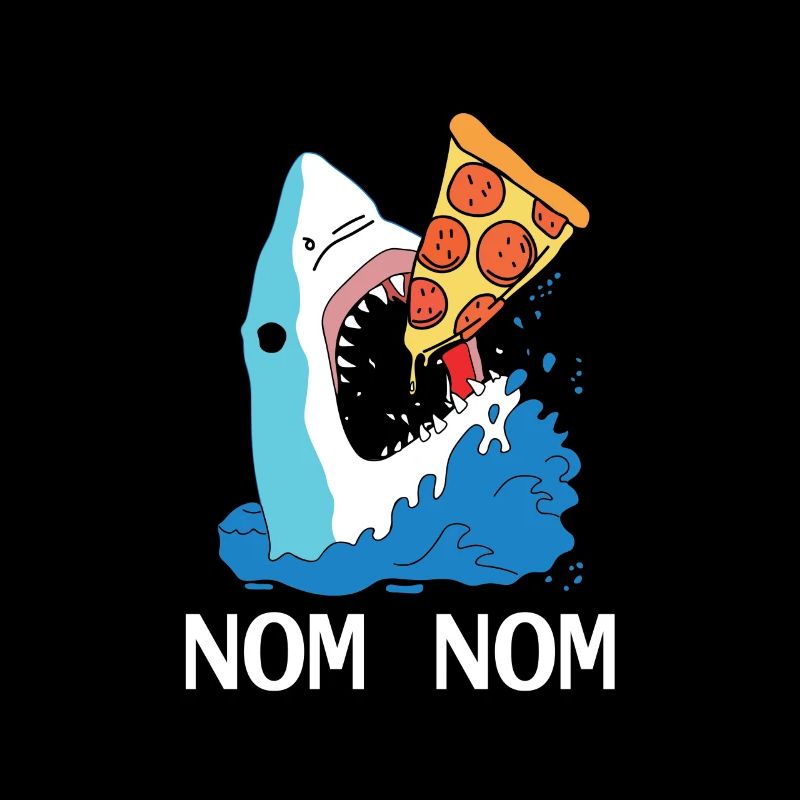 Pizza Shark Graphique