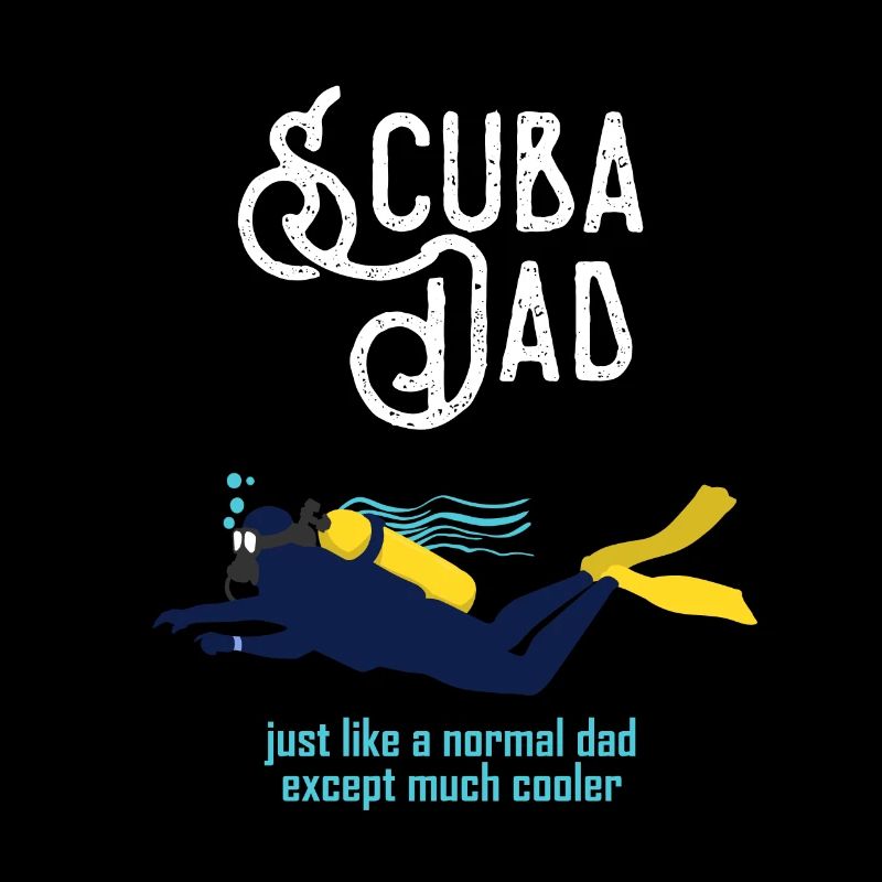 Scuba - Tauchen - Vater - cool - normal
