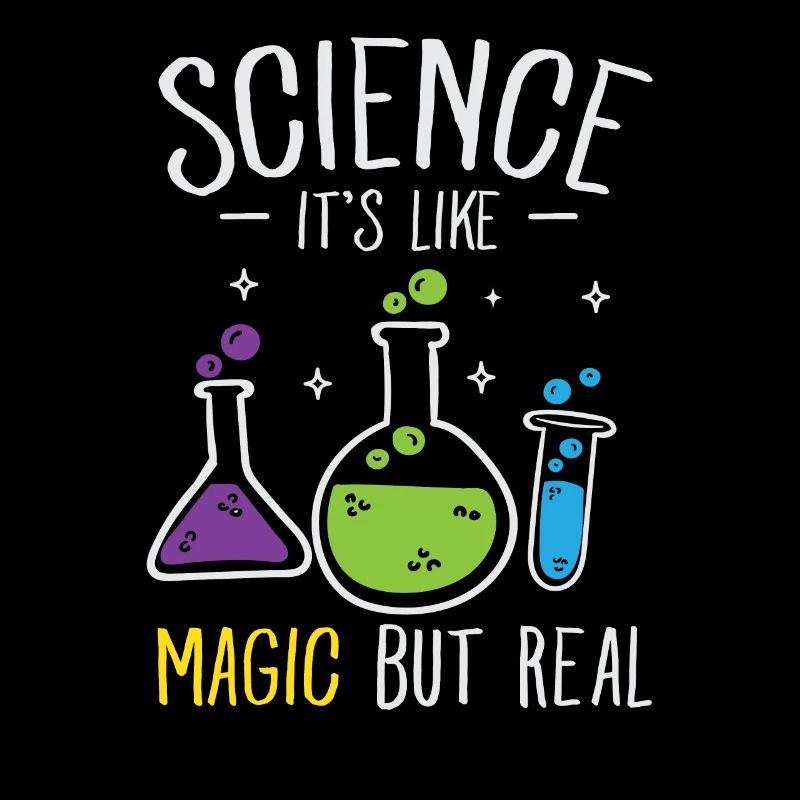 Science Its Like Magic But Real Nerd Geek Geschenk