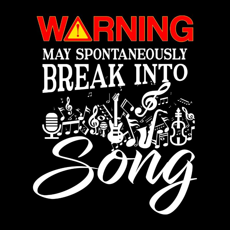 Warning may spontaneously break into Song