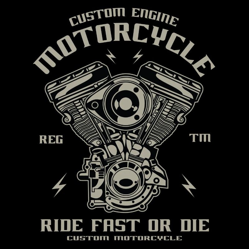 Motorcycle engine conversion Chopper Custom Engine