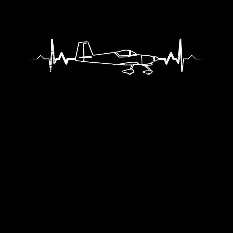 Plane heartbeat - pilot gift