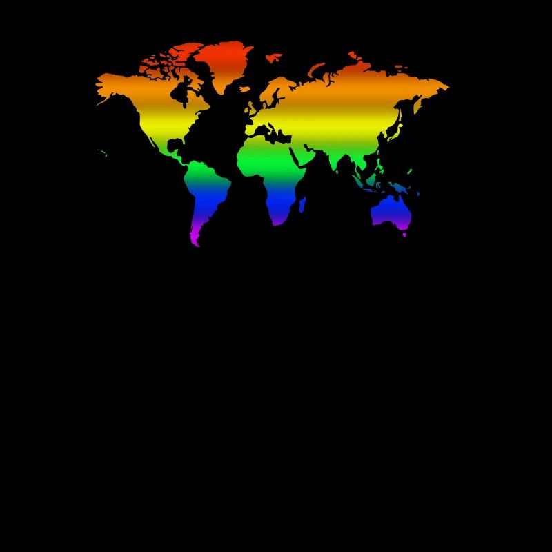 Regenbogen Welt
