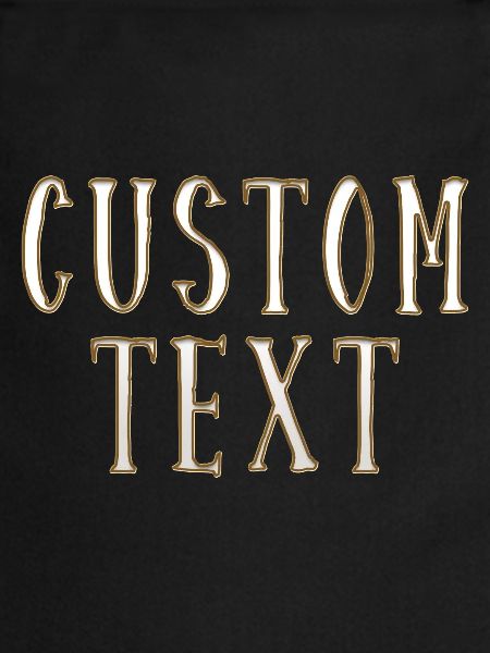 Custom text