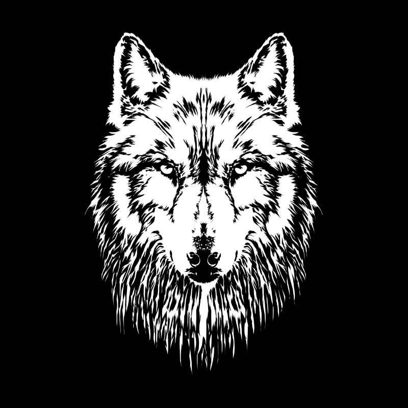 Tête de loup
