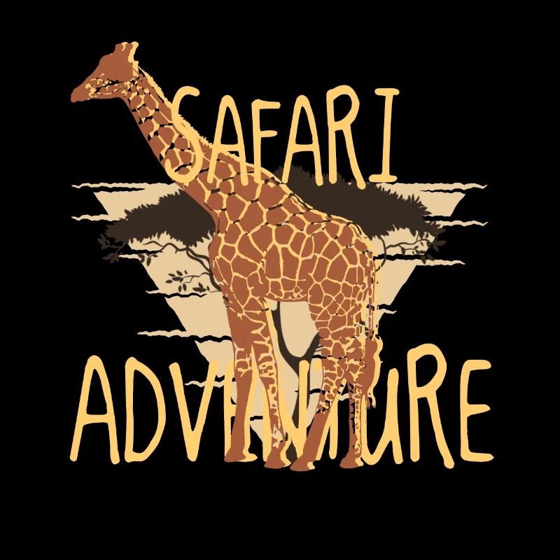Aventure de safari – Ambiances de savane girafes