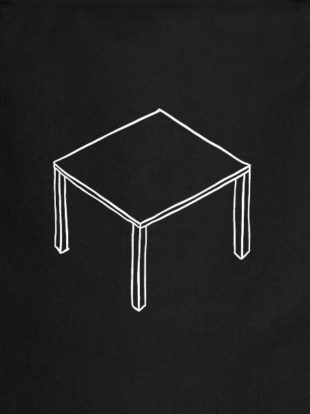 Table blanc