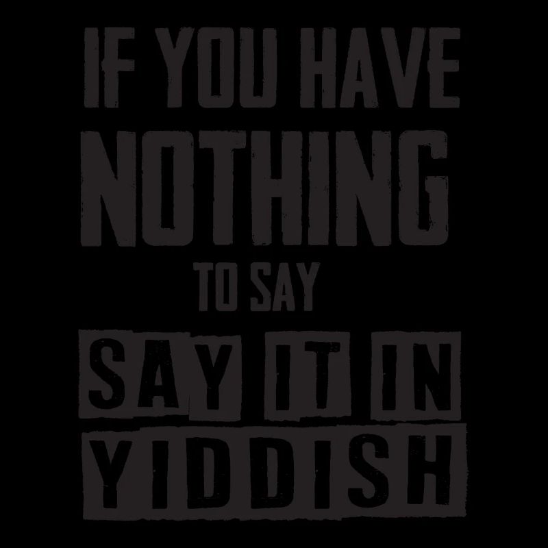 Say it in Yiddish