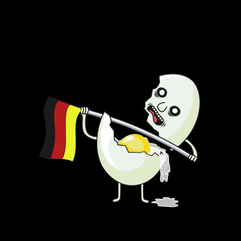 German Soft Egg Germany Flag Fun Flag