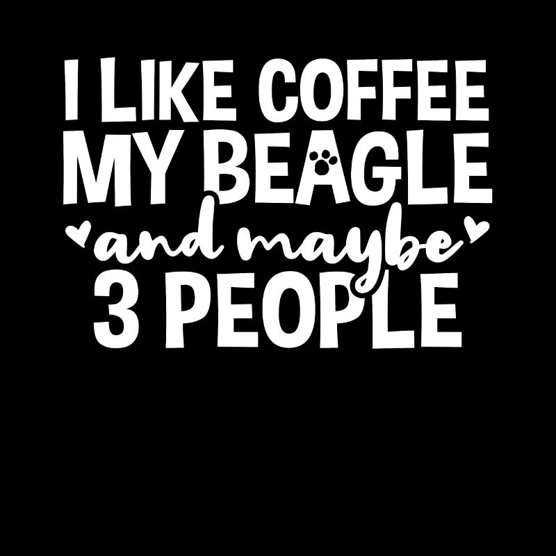 Beagle Kaffeetrinker