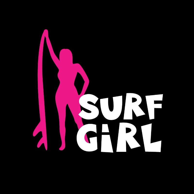 Fille de surf