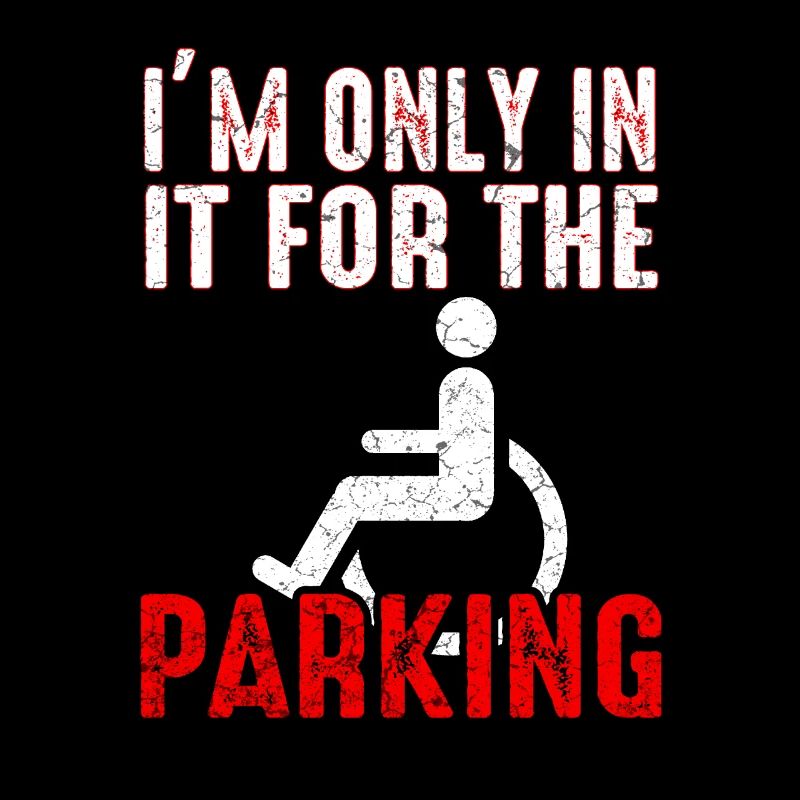 Rollstuhl Humor Behinderung Handicap Geschenk