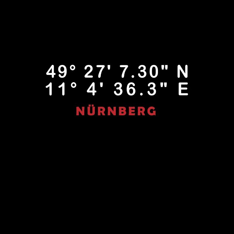 Nuremberg Coordinates Emblem