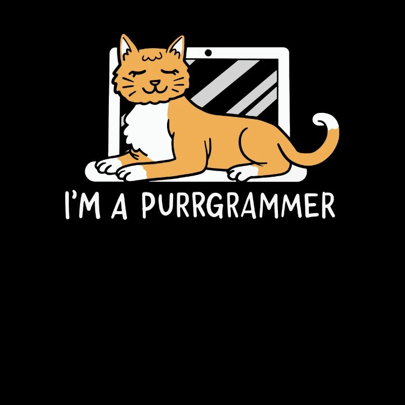 I'm A Purrgrammer Für Computer Programmierer