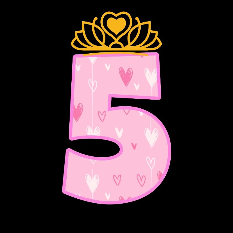 5 Princesse 5 ans fille cinq