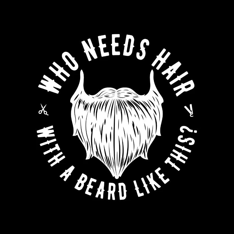 Who Needs Hair With A Beard Like This Bart Glatze