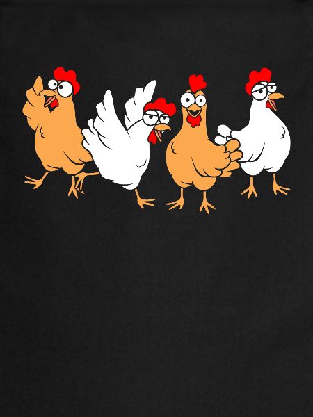 Funny chickens