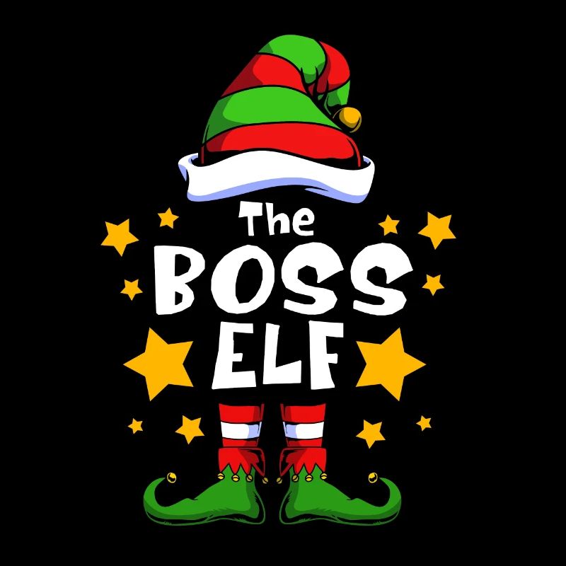 Elfe Elf Weihnachtsgeschenk Boss