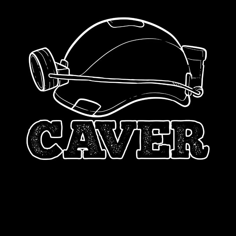 Speleologist Caving