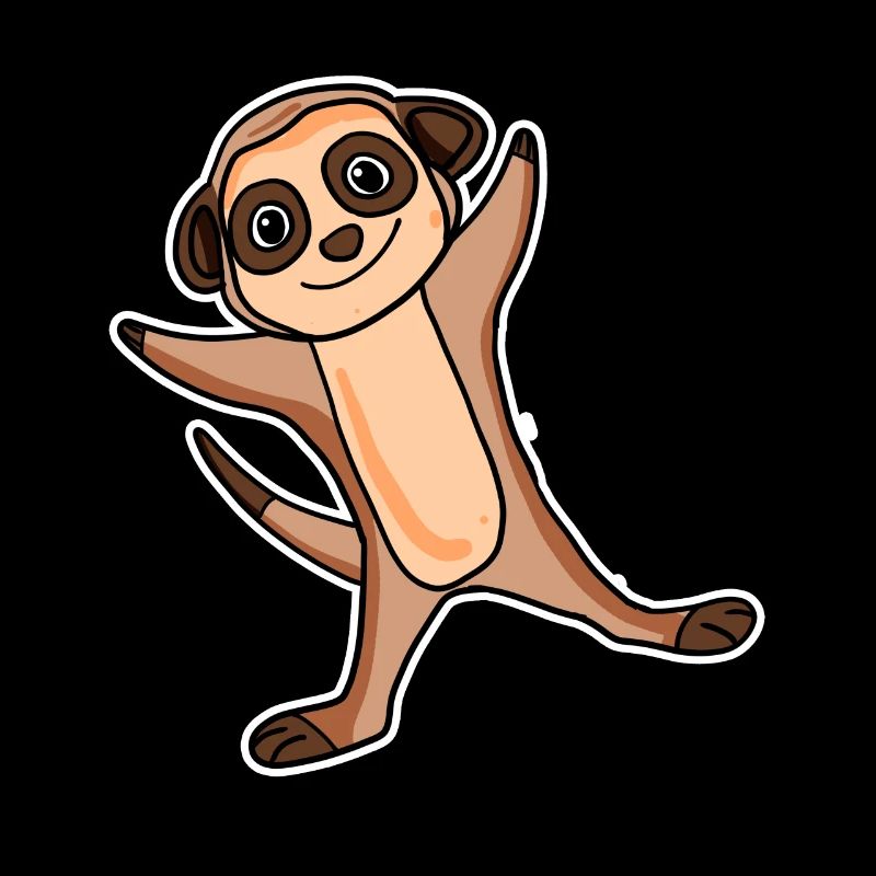 Erdmännchen Sticker