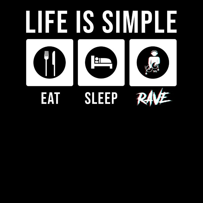 Rave Raver Techno Electro Music