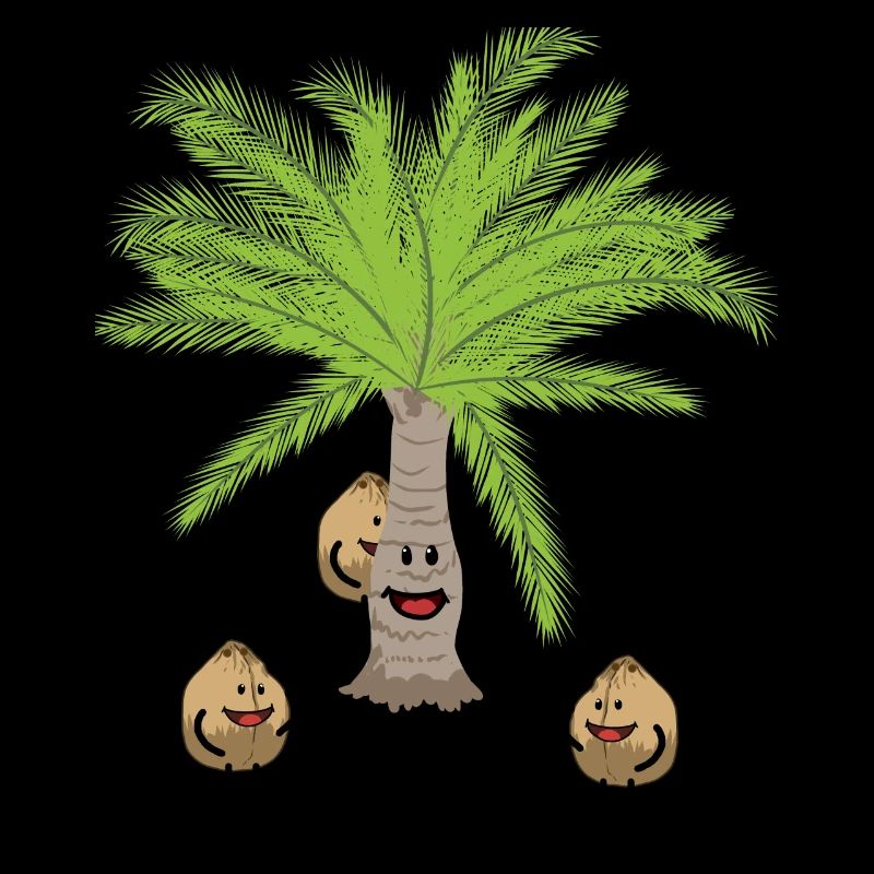 Coconut Palm Trees Nut Nuts Botanical