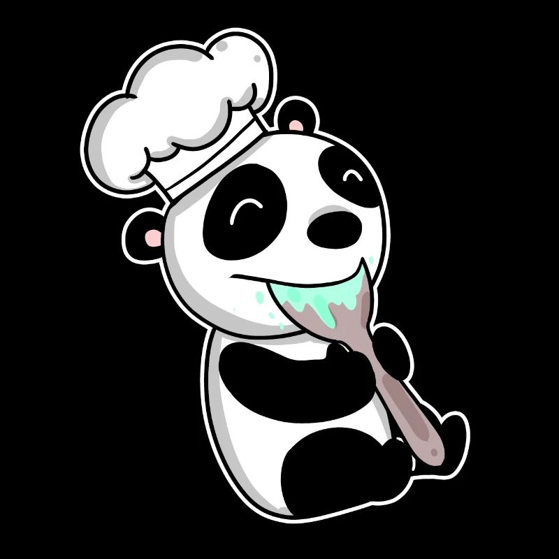 Panda bouillant bébé