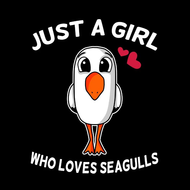 Möwe Liebe Mädchen