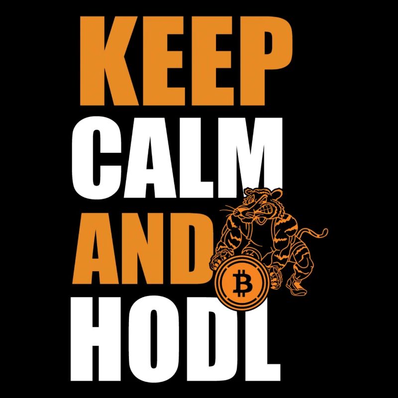Keep Calm and Hodl, Bitcoin