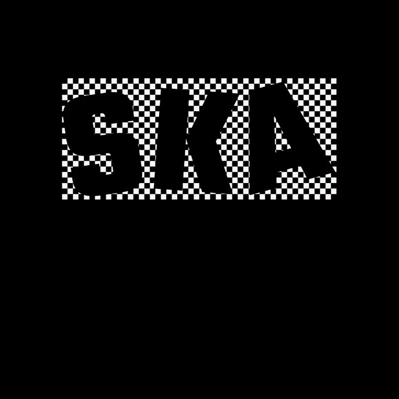 Ska Pattern Old School Jazz Music Style