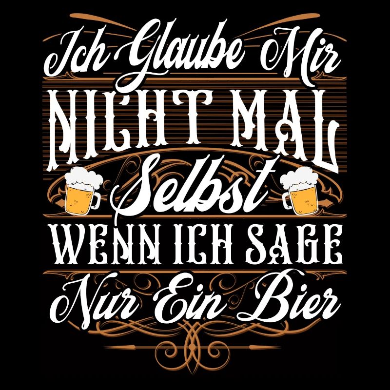 Lustiger Bier Spruch
