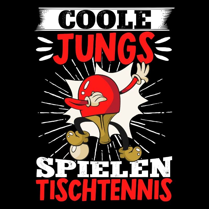 Coole Jungs Spielen Tischtennis Geschenk
