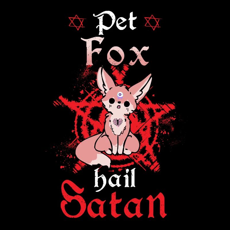 Pet Fox Hail Satan