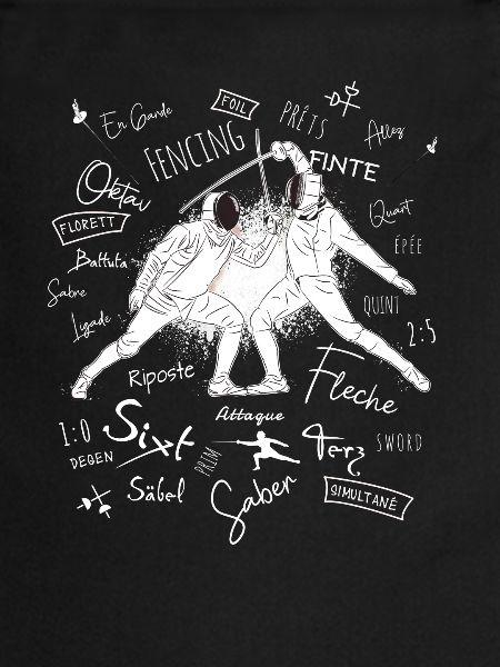 Fencing Terms Training Gift