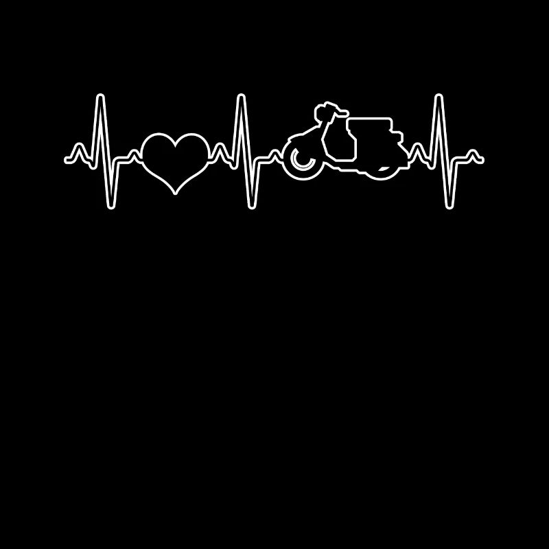 Roller Mofa Herzschlag