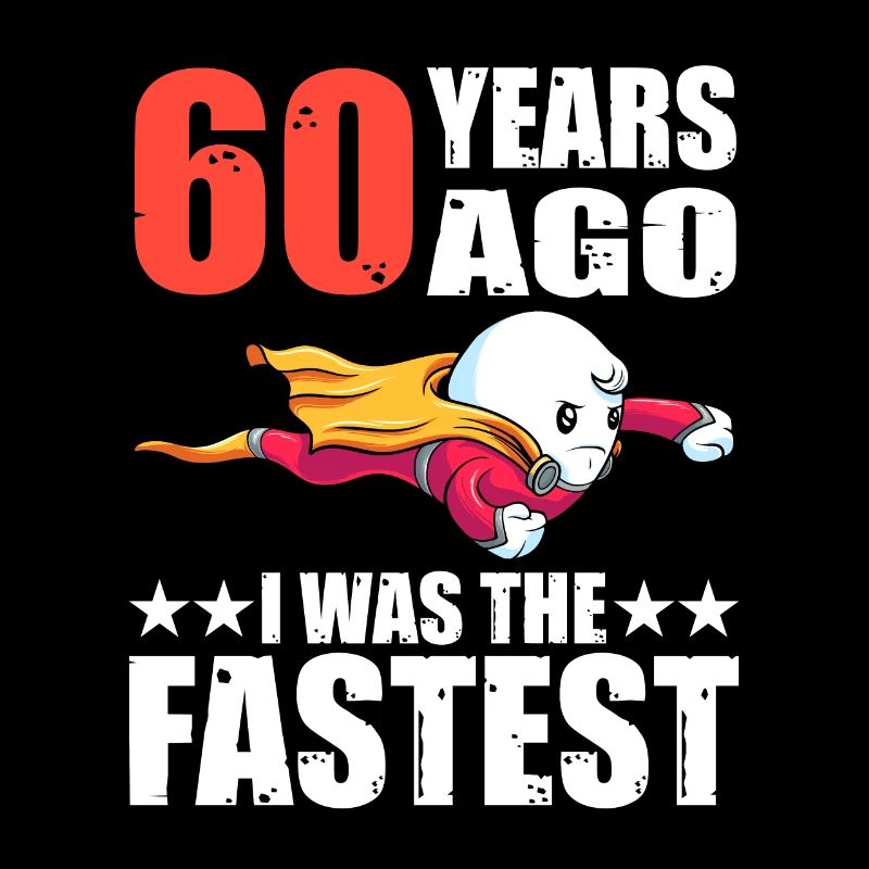 60 ans que j’étais le plus rapide 60e anniversaire