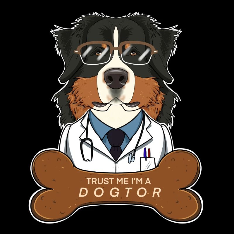Veterinary Bernese Mountain Dog Trust Me Im A