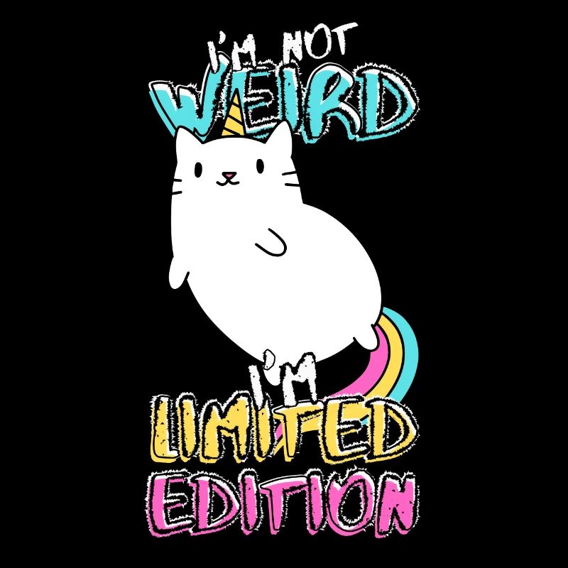 Kittycorn Cartoon Unicorn Cat - Édition Limitée