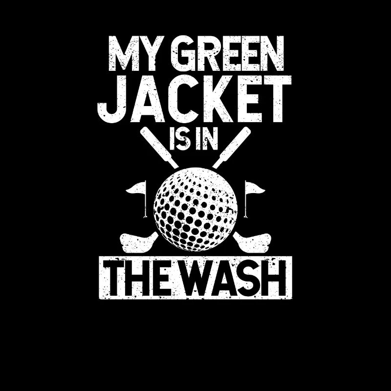 Master Golf Golfer Player Gag My Green Jacket