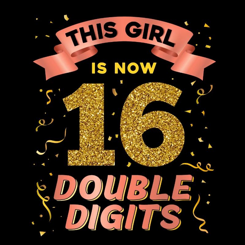 Cette fille a maintenant 16 chiffres à deux chiffres 16.