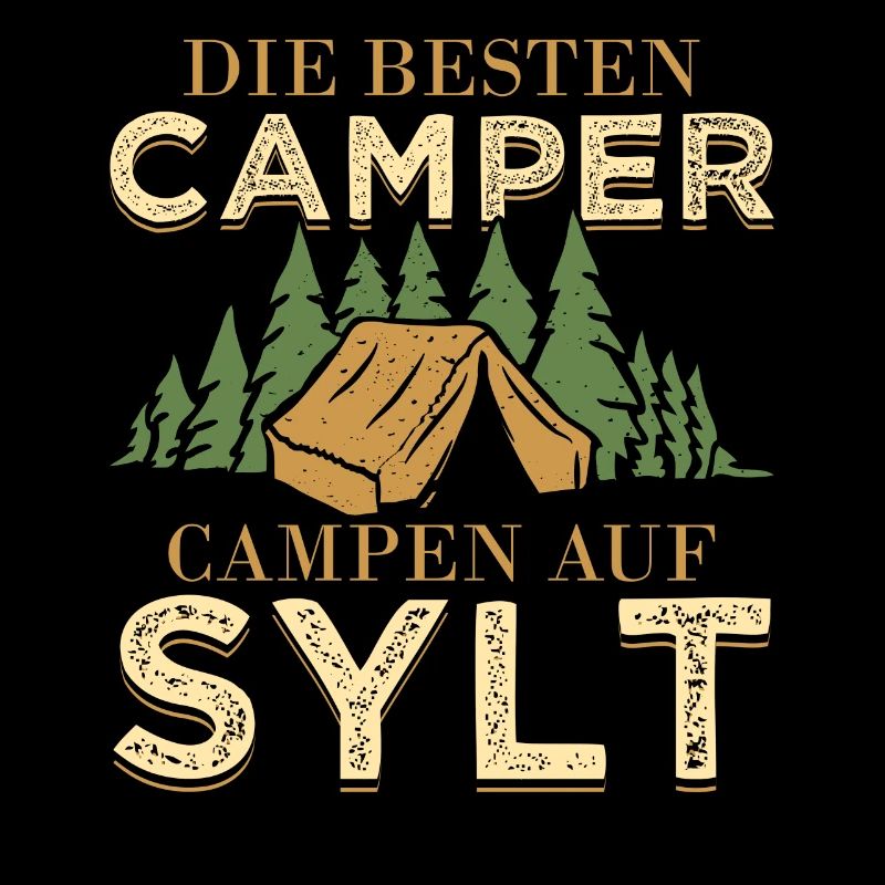 Die besten Camper campen auf Sylt Möwe In Nordsee