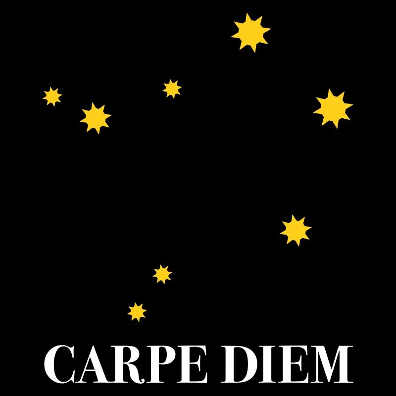 Carpe Diem nutze den Tag Sternbild Waage Libra Ode