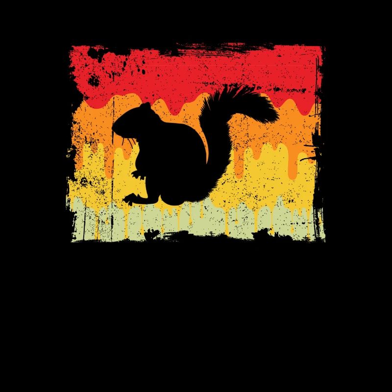Écureuil Rétro