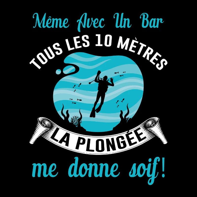 Plongée Sous Marine Mer Idée Cadeau Plongeur Océan