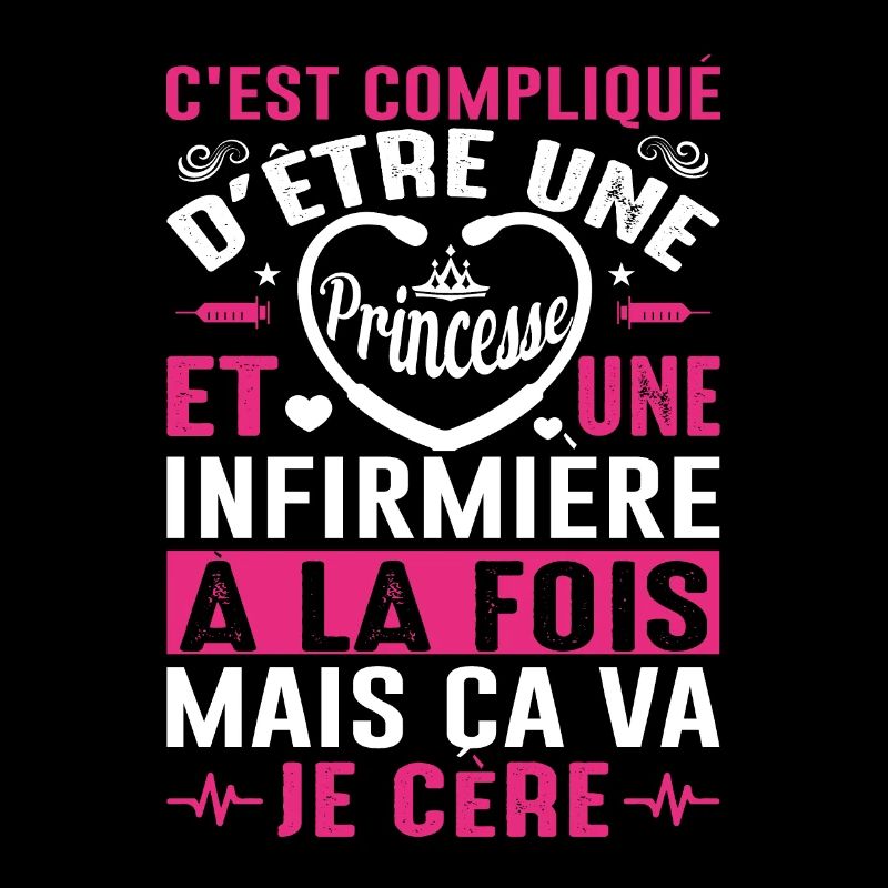 Infirmière Princesse Cadeau Anniversaire Médecine